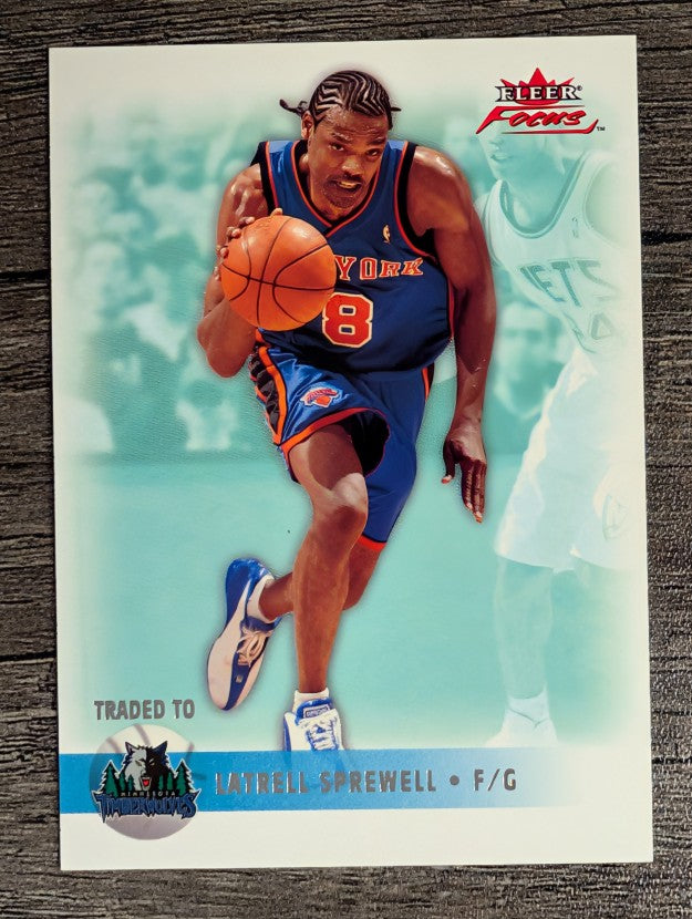 2003-04 Fleer Focus #45 Latrell Sprewell
