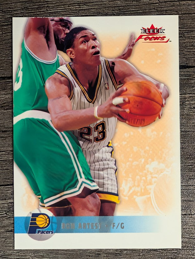 2003-04 Fleer Focus #46 Ron Artest