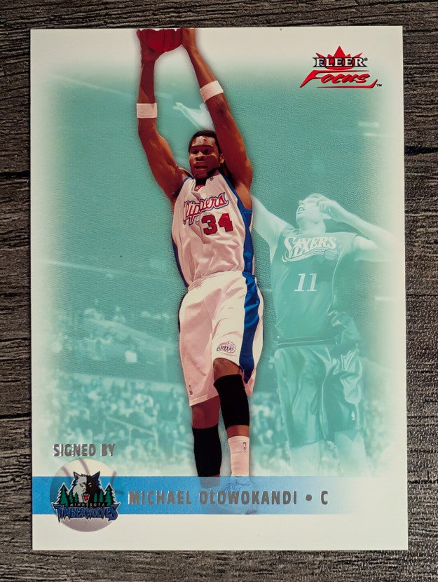 2003-04 Fleer Focus #59 Michael Olowokandi