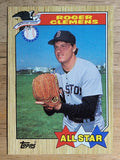 1987 Topps #614 Roger Clemens AS
