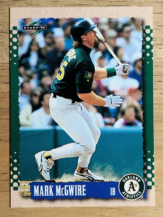 1995 Score #377 Mark McGwire