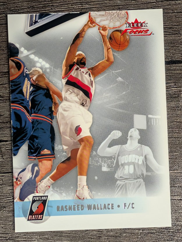 2003-04 Fleer Focus #117 Rasheed Wallace