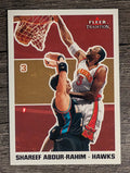 2003-04 Fleer Tradition #1 Shareef Abdur-Rahim