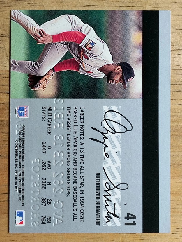 1995 Studio #41 Ozzie Smith