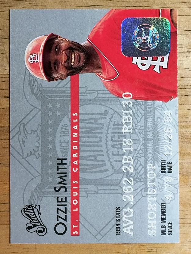 1995 Studio #41 Ozzie Smith
