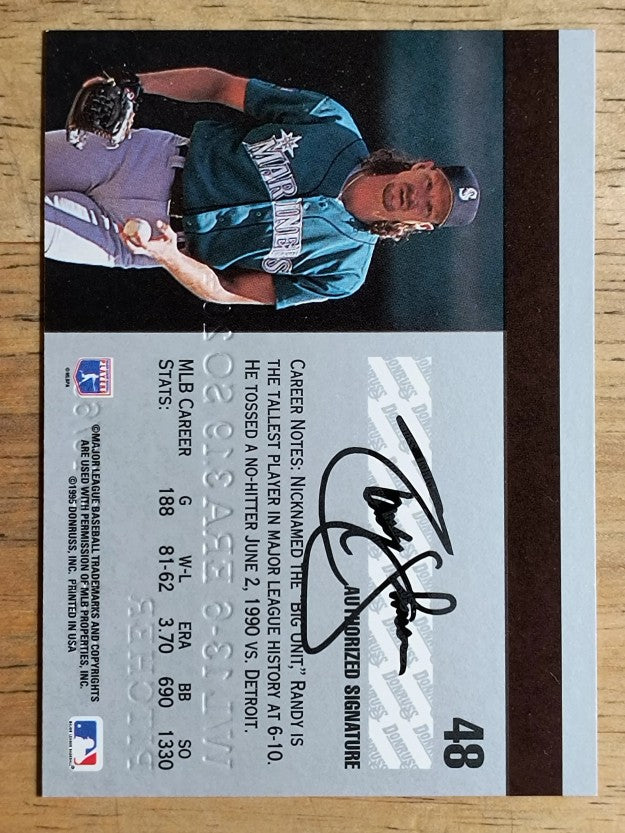 1995 Studio #48 Randy Johnson