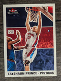 2003-04 Fleer Tradition #28 Tayshaun Prince