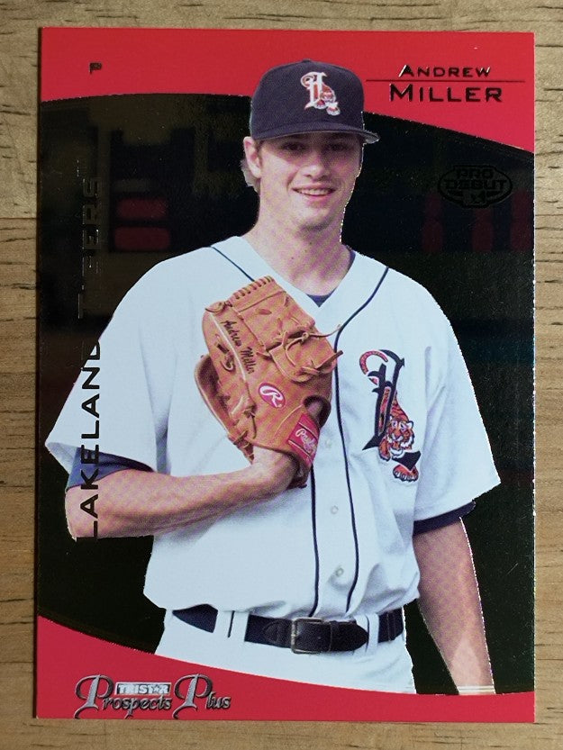 2006 TRISTAR Prospects Plus #1 Andrew Miller PD (NM)