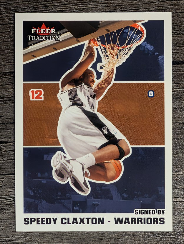2003-04 Fleer Tradition #43 Speedy Claxton