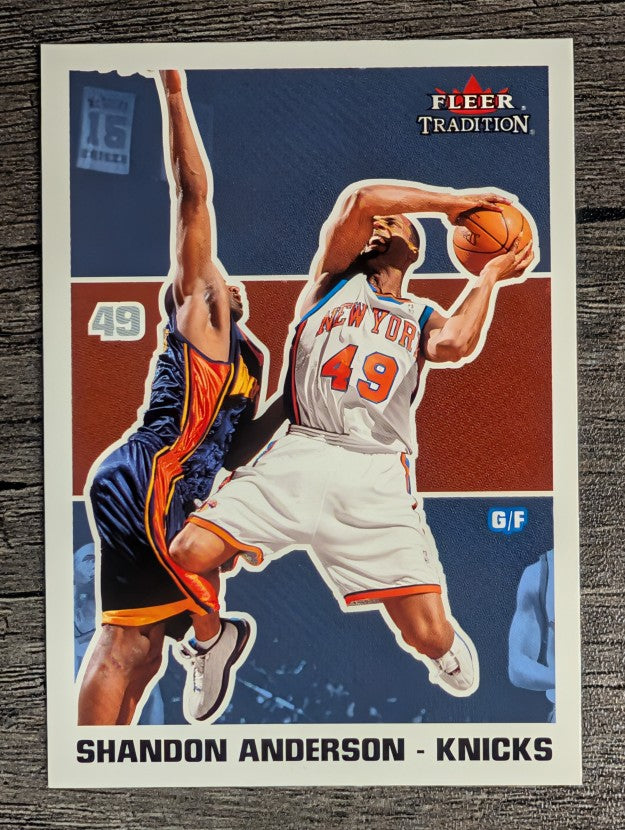 2003-04 Fleer Tradition #48 Shandon Anderson