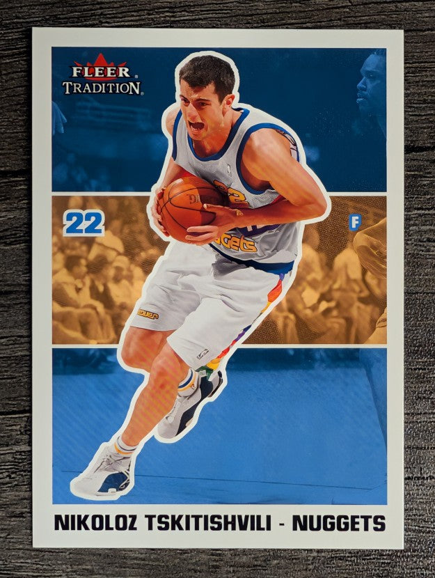 2003-04 Fleer Tradition #52 Nikoloz Tskitishvili