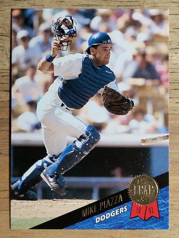 1993 Leaf #35 Mike Piazza