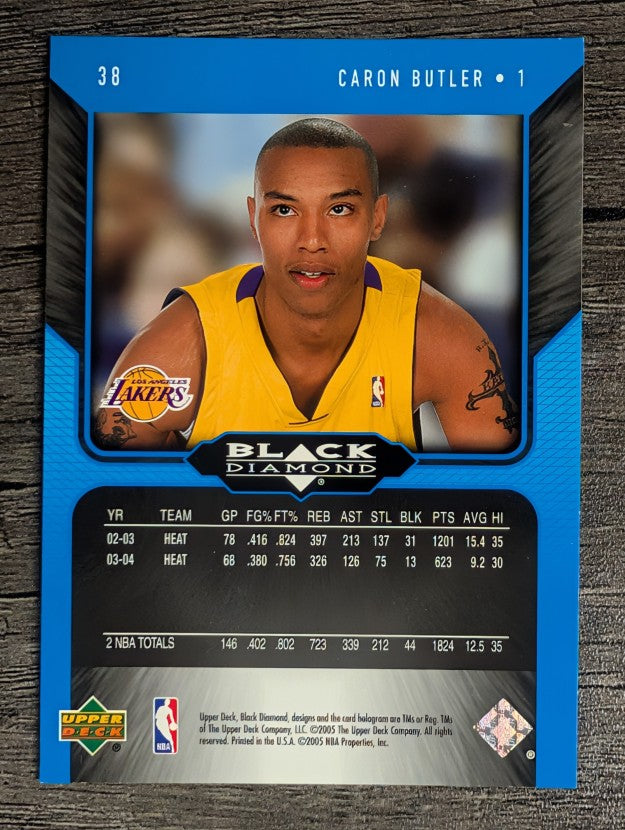 2004-05 Black Diamond #38 Caron Butler