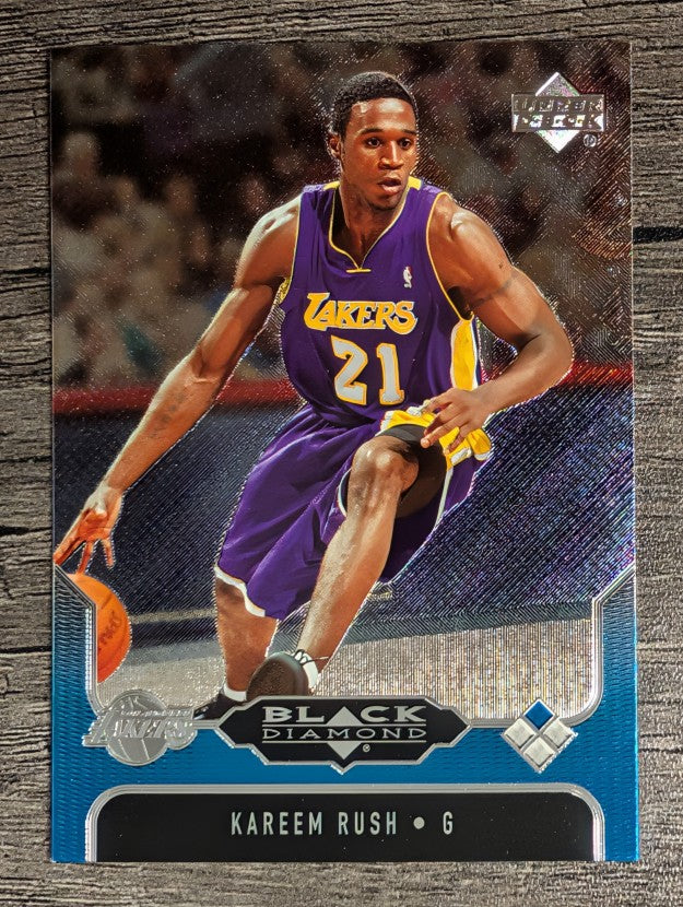2004-05 Black Diamond #39 Kareem Rush
