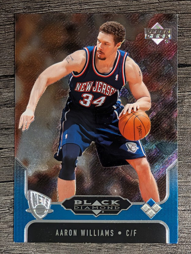 2004-05 Black Diamond #52 Aaron Williams