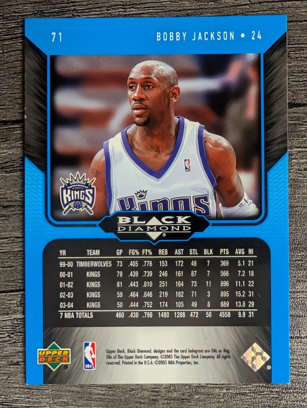 2004-05 Black Diamond #71 Bobby Jackson