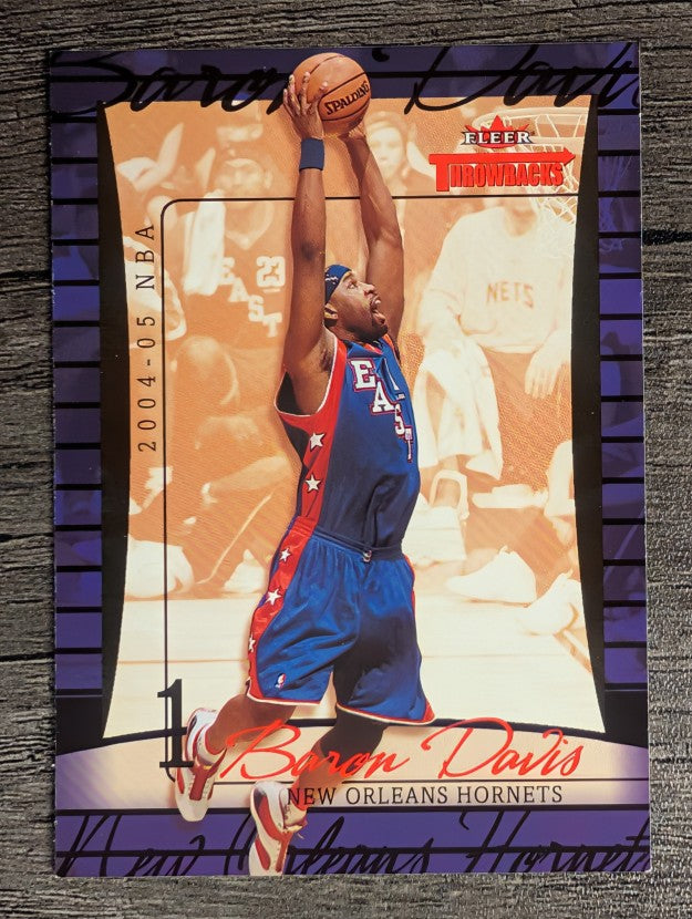 2004-05 Fleer Throwbacks #1 Baron Davis