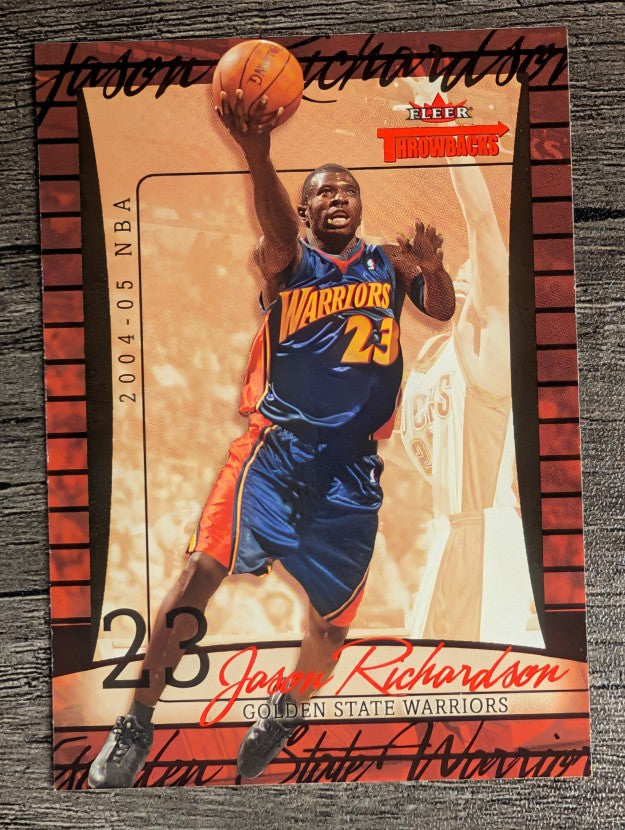 2004-05 Fleer Throwbacks #6 Jason Richardson