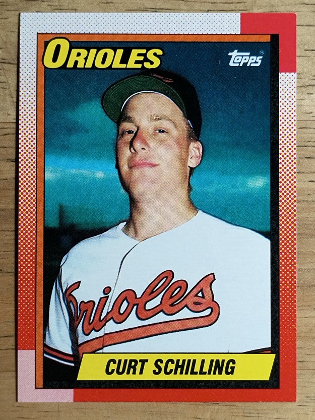1990 Topps #97 Curt Schilling