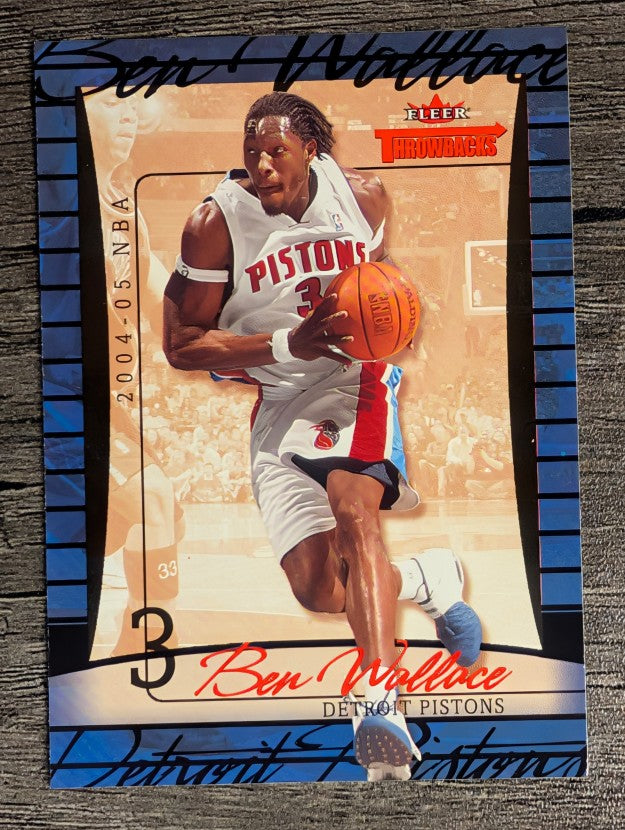 2004-05 Fleer Throwbacks #8 Ben Wallace