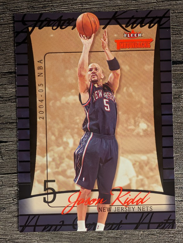 2004-05 Fleer Throwbacks #32 Jason Kidd