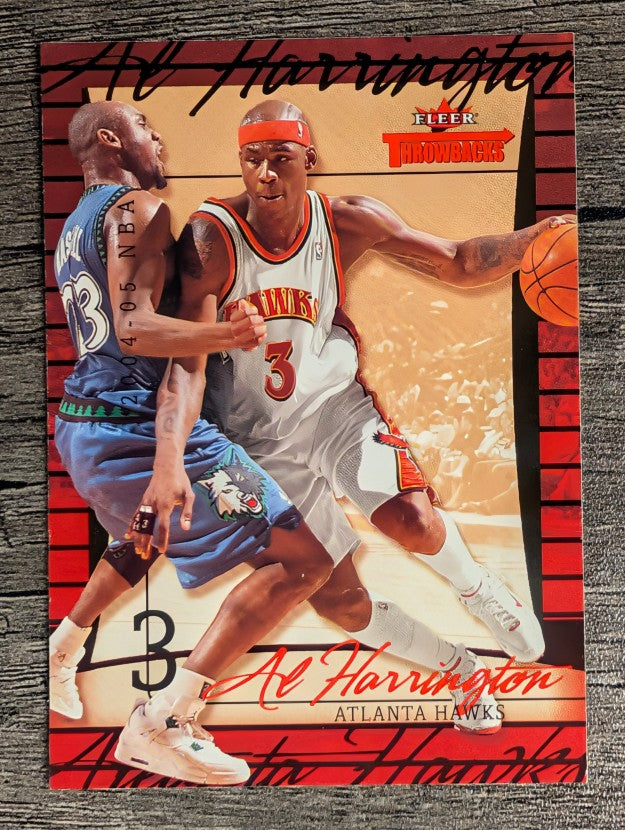 2004-05 Fleer Throwbacks #33 Al Harrington