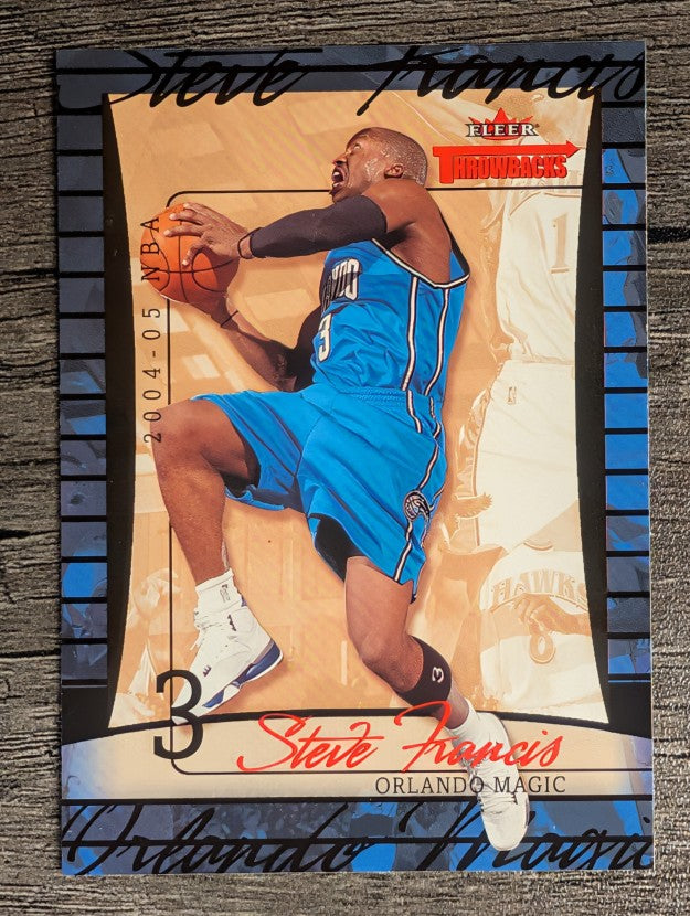 2004-05 Fleer Throwbacks #34 Steve Francis