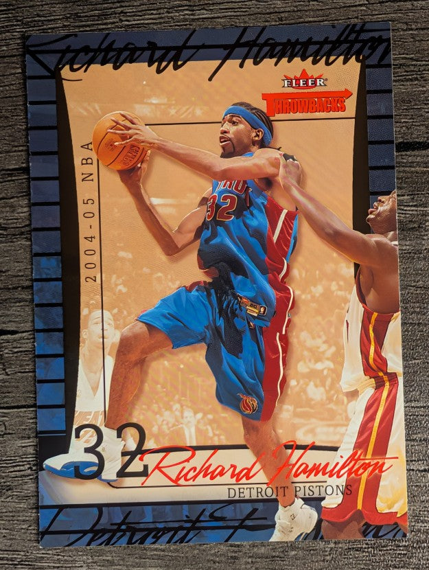2004-05 Fleer Throwbacks #45 Richard Hamilton