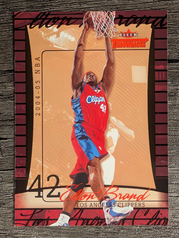 2004-05 Fleer Throwbacks #47 Elton Brand