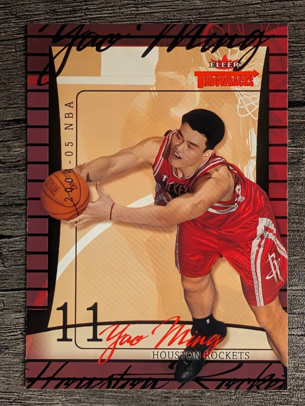 2004-05 Fleer Throwbacks #51 Yao Ming (NM)
