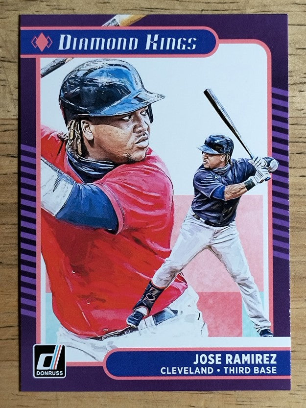 2021 Donruss #8 Jose Ramirez DK