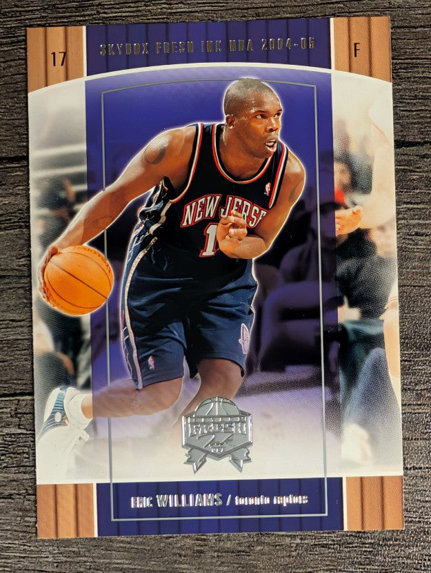 2004-05 SkyBox Fresh Ink #70 Eric Williams