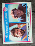 1981 Topps #5 Interception Leaders/Nolan Cromwell/Lester Hayes