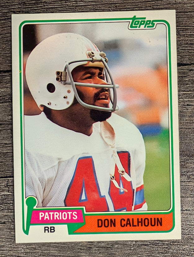 1981 Topps #7 Don Calhoun
