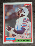 1981 Topps #8 Jack Tatum