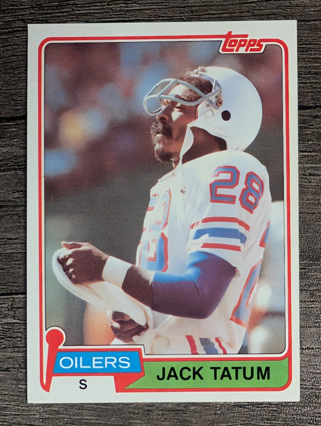 1981 Topps #8 Jack Tatum