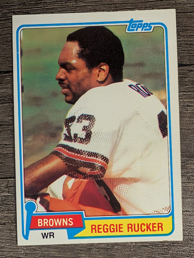 1981 Topps #9 Reggie Rucker