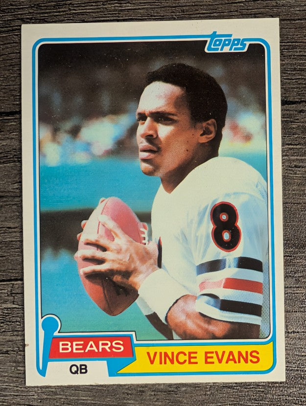 1981 Topps #11 Vince Evans RC