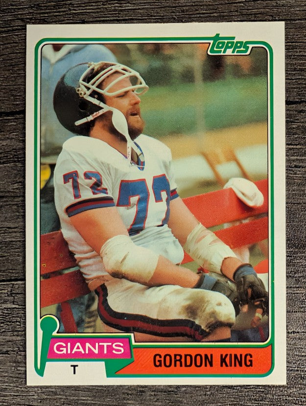 1981 Topps #14 Gordon King