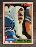 1981 Topps #15 Harvey Martin