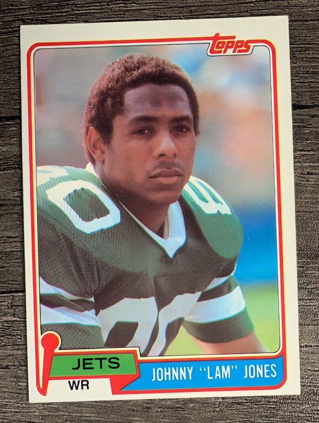 1981 Topps #16 Johnny Lam Jones RC