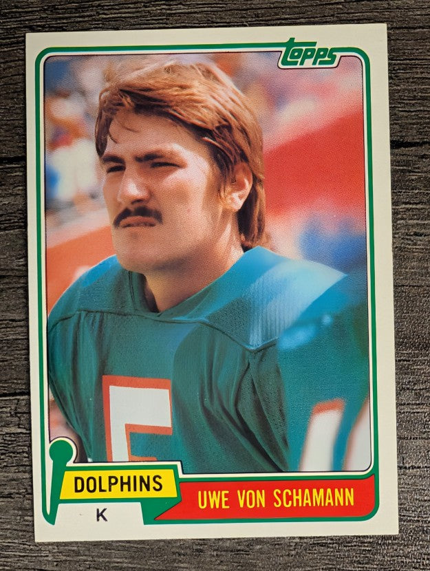 1981 Topps #21 Uwe Von Schamann