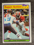 1981 Topps #28 William Andrews SA