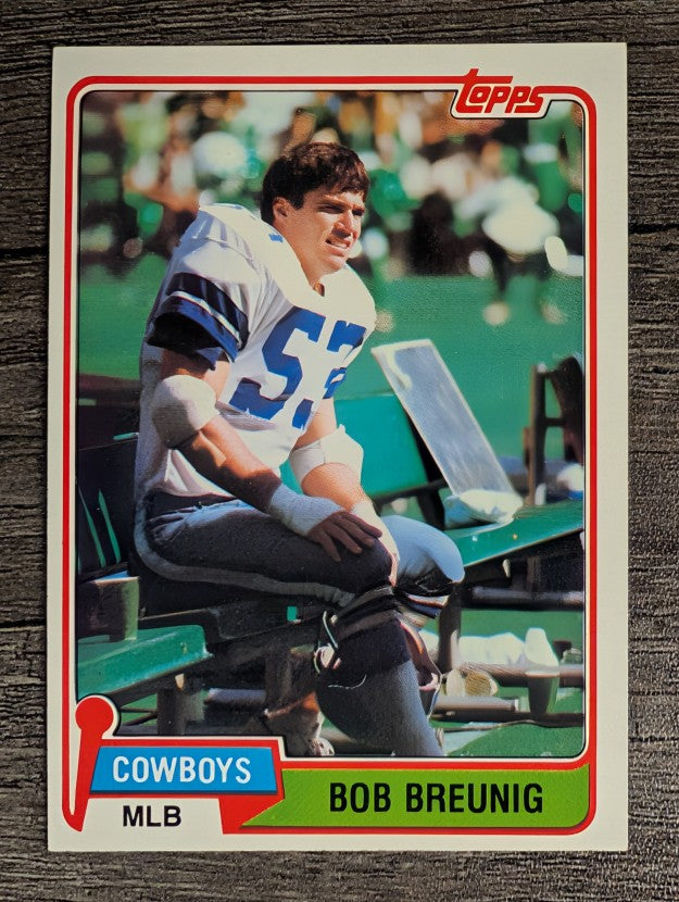 1981 Topps #33 Bob Breunig