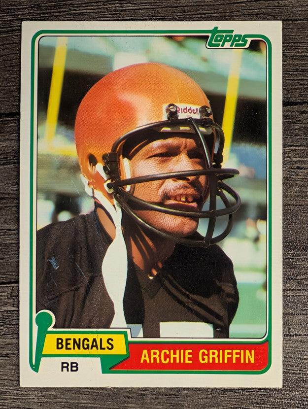 1981 Topps #38 Archie Griffin