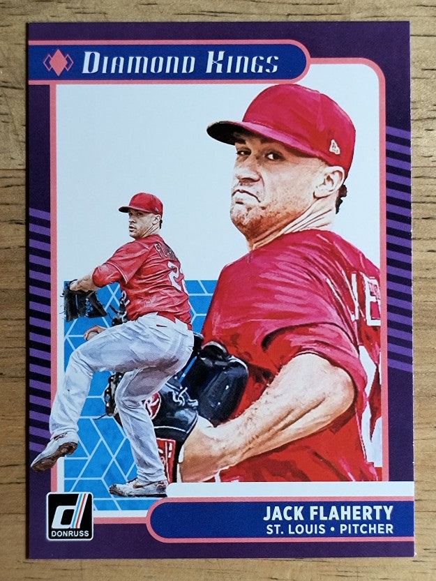 2021 Donruss #22 Jack Flaherty DK