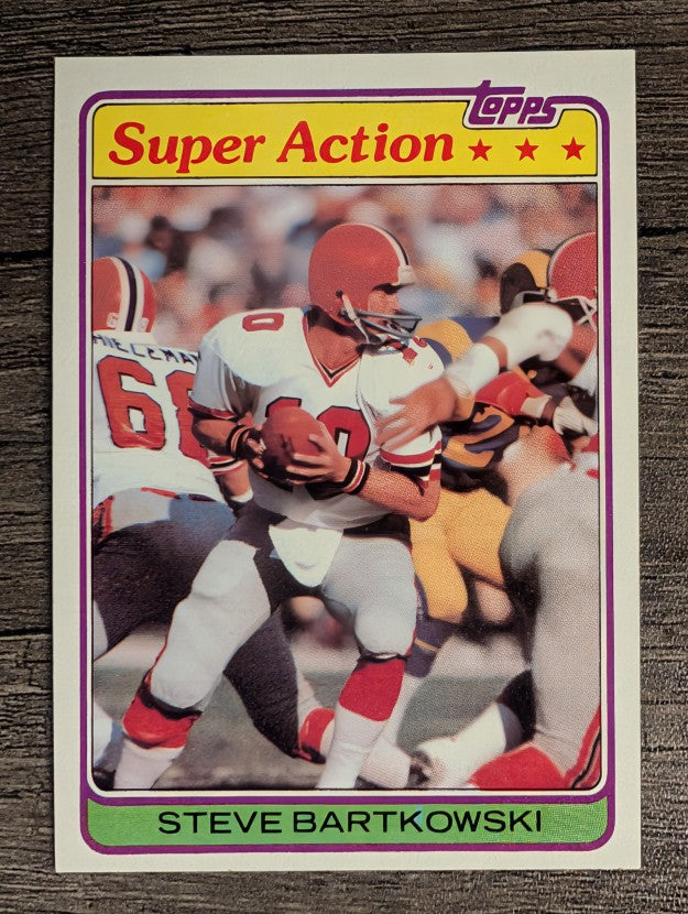 1981 Topps #42 Steve Bartkowski SA