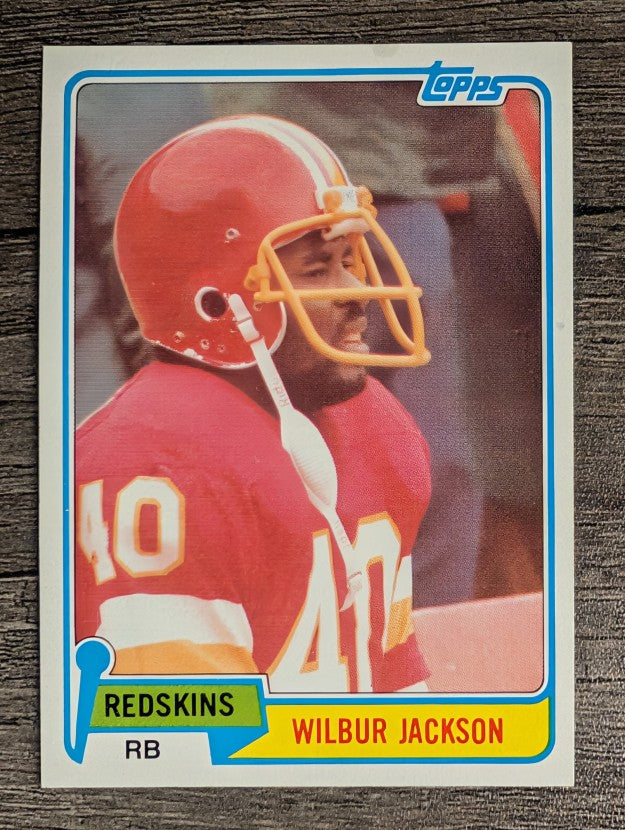 1981 Topps #44 Wilbur Jackson