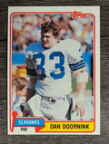 1981 Topps #48 Dan Doornink
