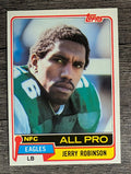 1981 Topps #50 Jerry Robinson RC